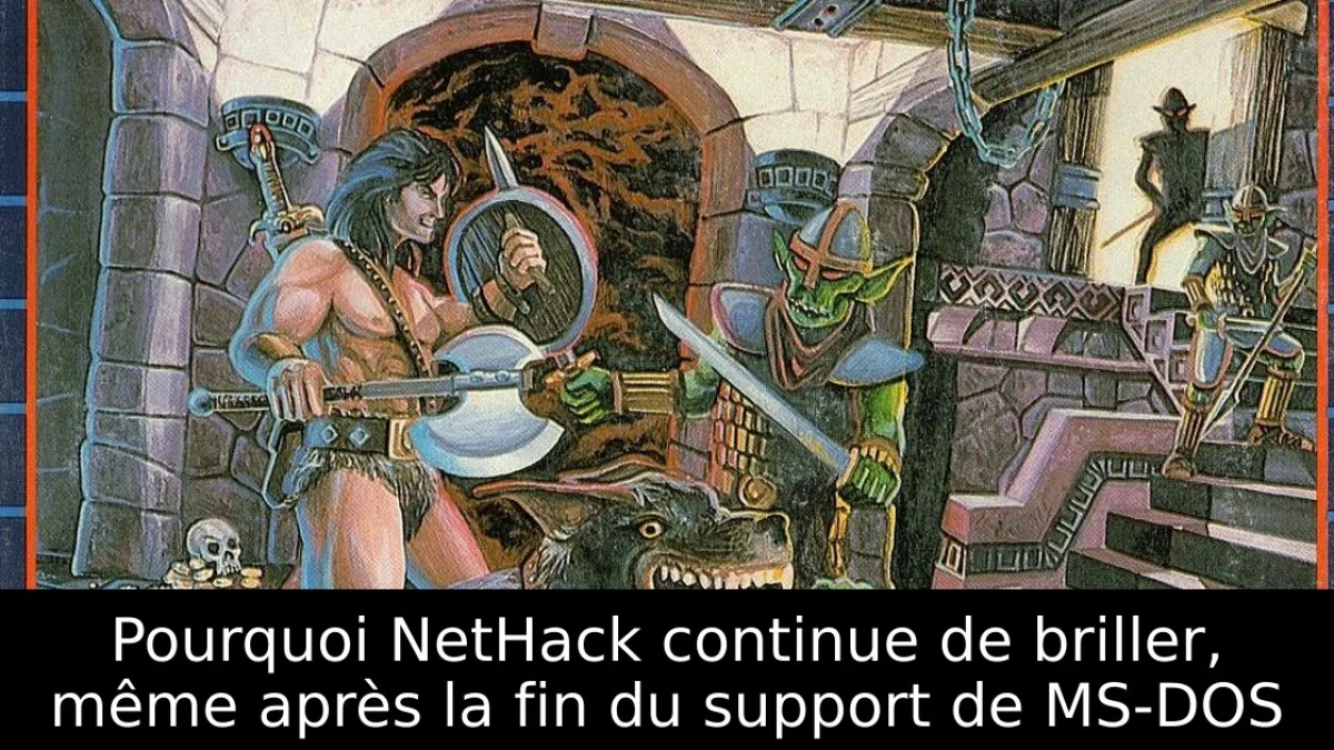 Pourquoi NetHack continue de briller, même après la fin du support de MS-DOS