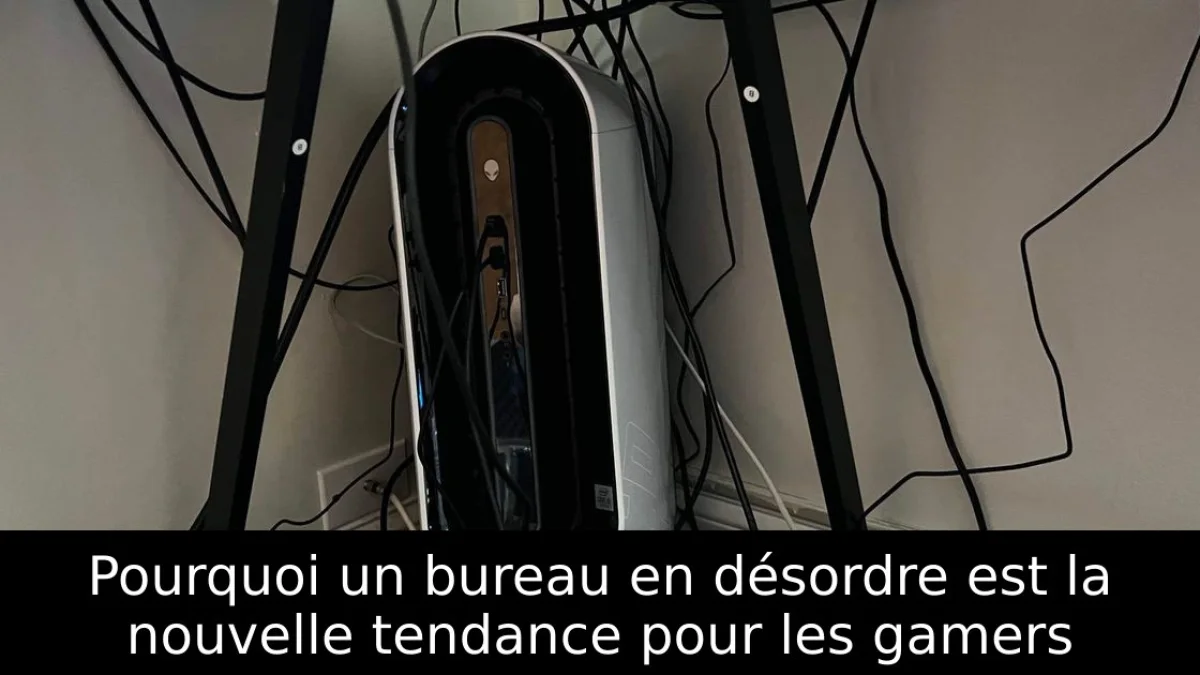 Pourquoi un bureau en désordre est la nouvelle tendance pour les gamers