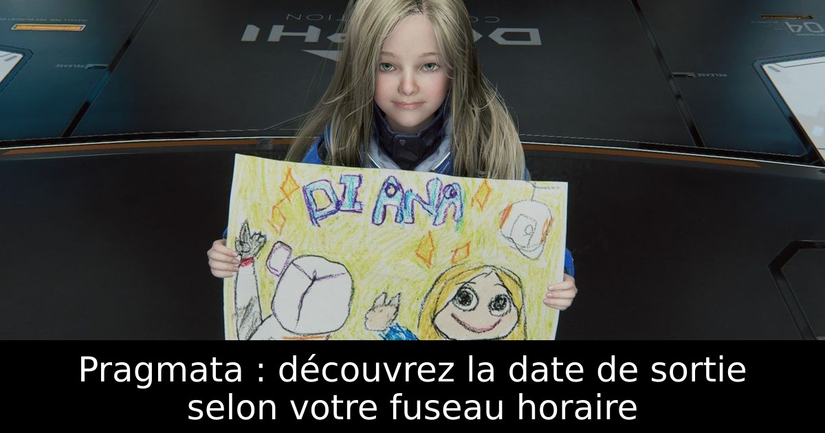 Pragmata : découvrez la date de sortie selon votre fuseau horaire