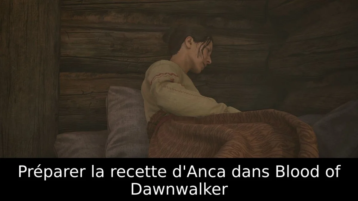Recette d'Anca dans The Blood of Dawnwalker : eau chaude et nombre de cuillères