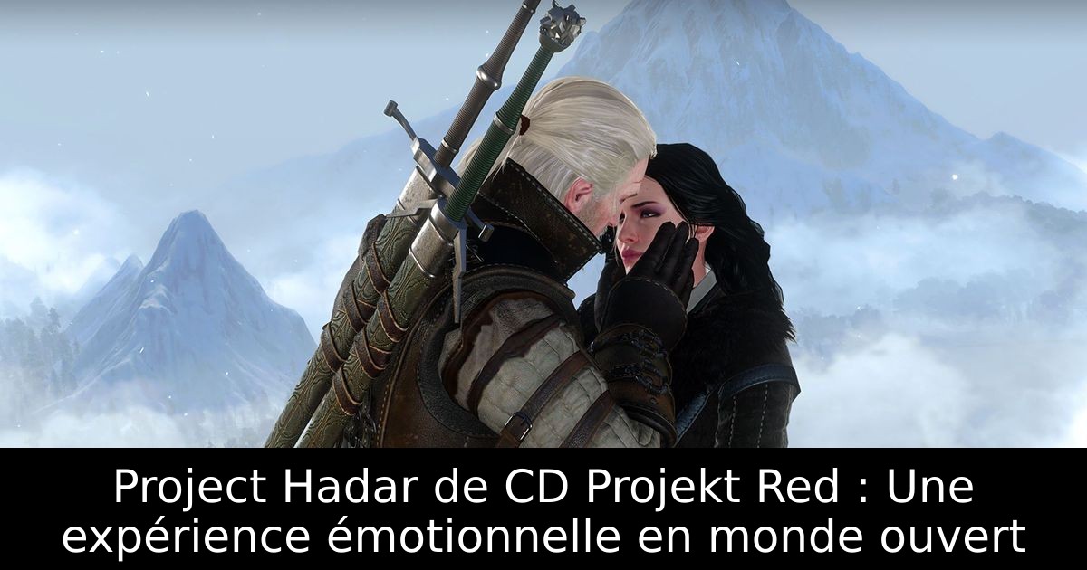 Project Hadar de CD Projekt Red : Une expérience émotionnelle en monde ouvert