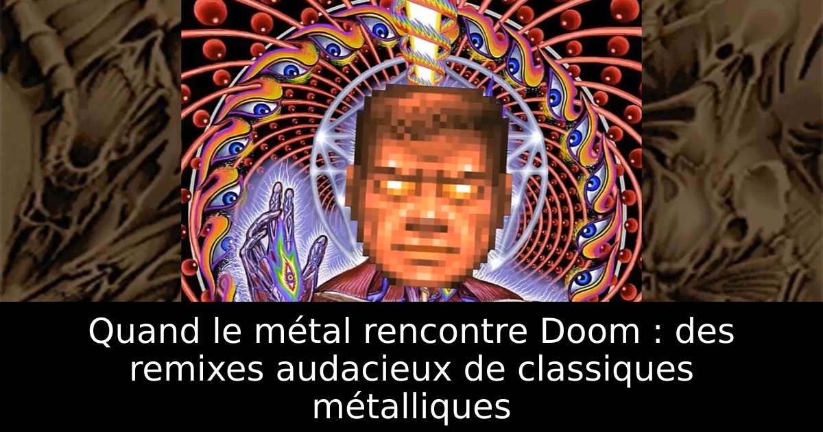 Quand le métal rencontre Doom : des remixes audacieux de classiques métalliques