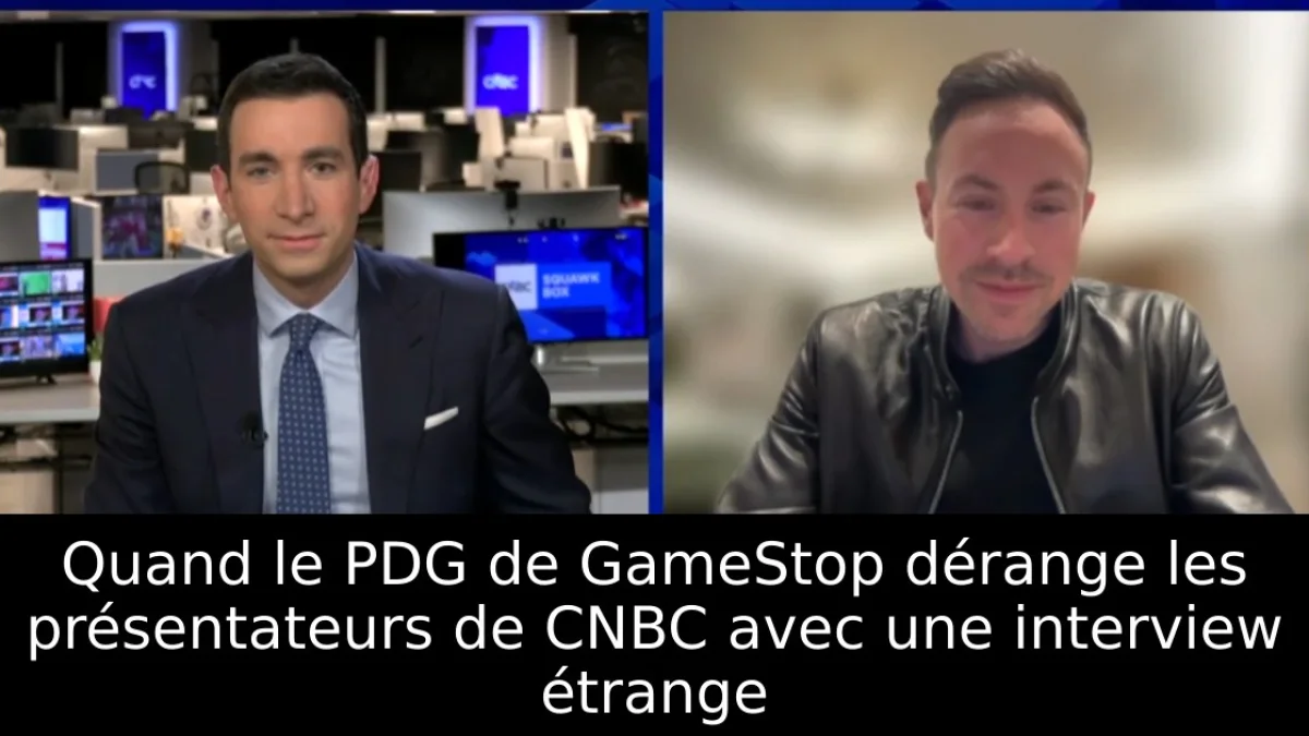 Quand le PDG de GameStop dérange les présentateurs de CNBC avec une interview étrange