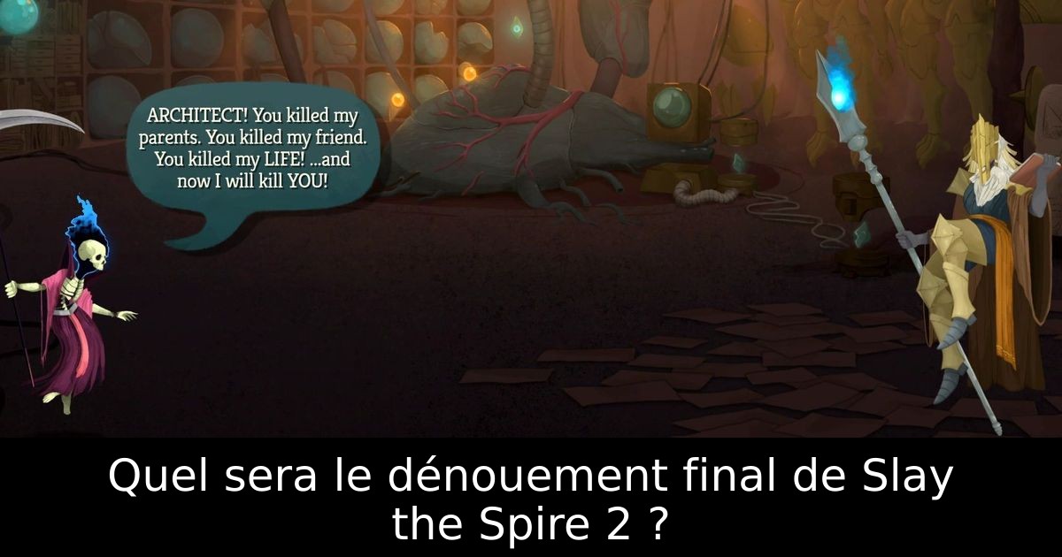 Quel sera le dénouement final de Slay the Spire 2 ?