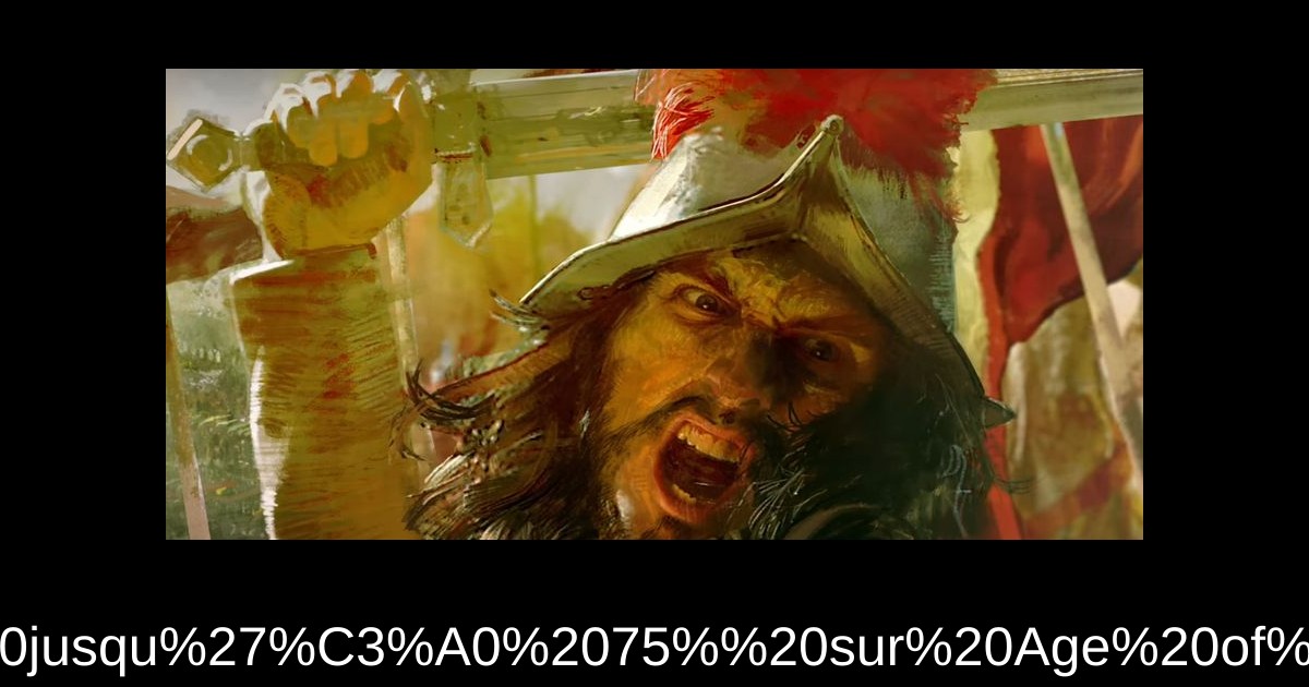 Remise jusqu'à 75% sur Age of Empires