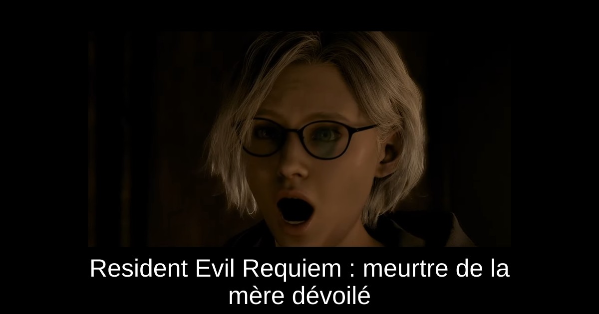 Resident Evil Requiem : meurtre de la mère dévoilé
