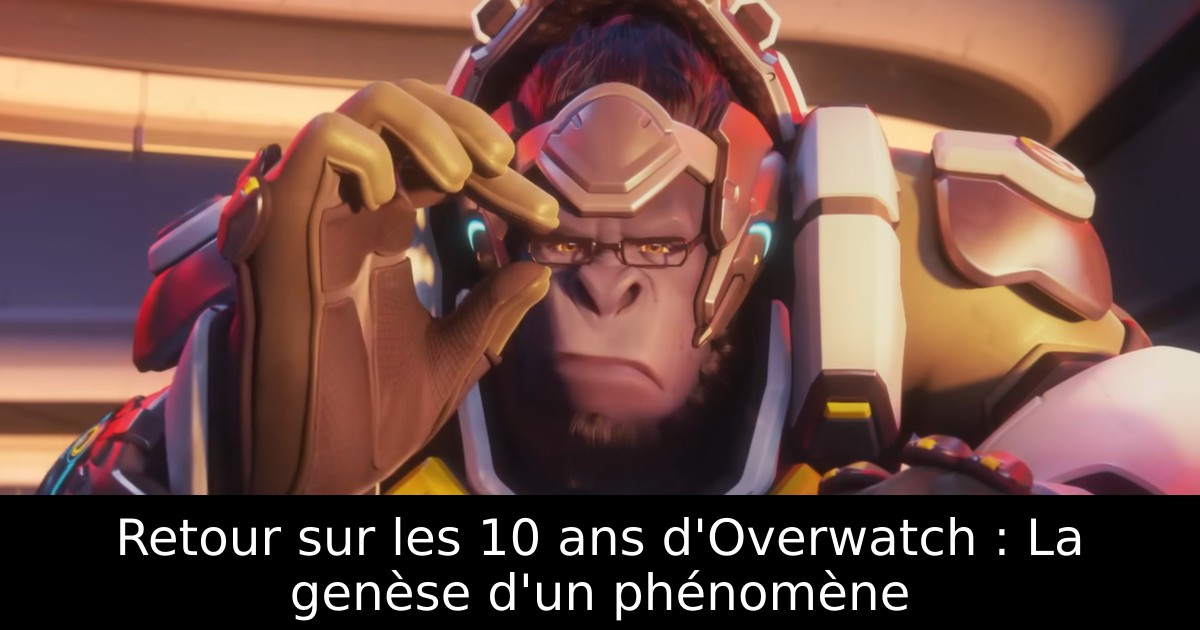 Retour sur les 10 ans d'Overwatch : La genèse d'un phénomène