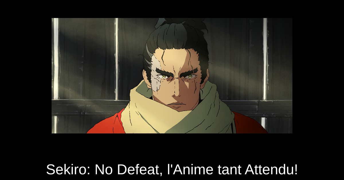 Sekiro: No Defeat, l'Anime tant Attendu!