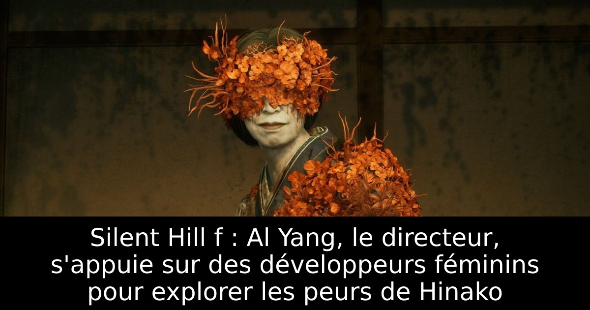 Silent Hill f : Al Yang, le directeur, s'appuie sur des développeurs féminins pour explorer les peurs de Hinako