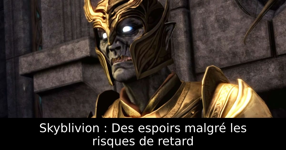 Skyblivion : Des espoirs malgré les risques de retard