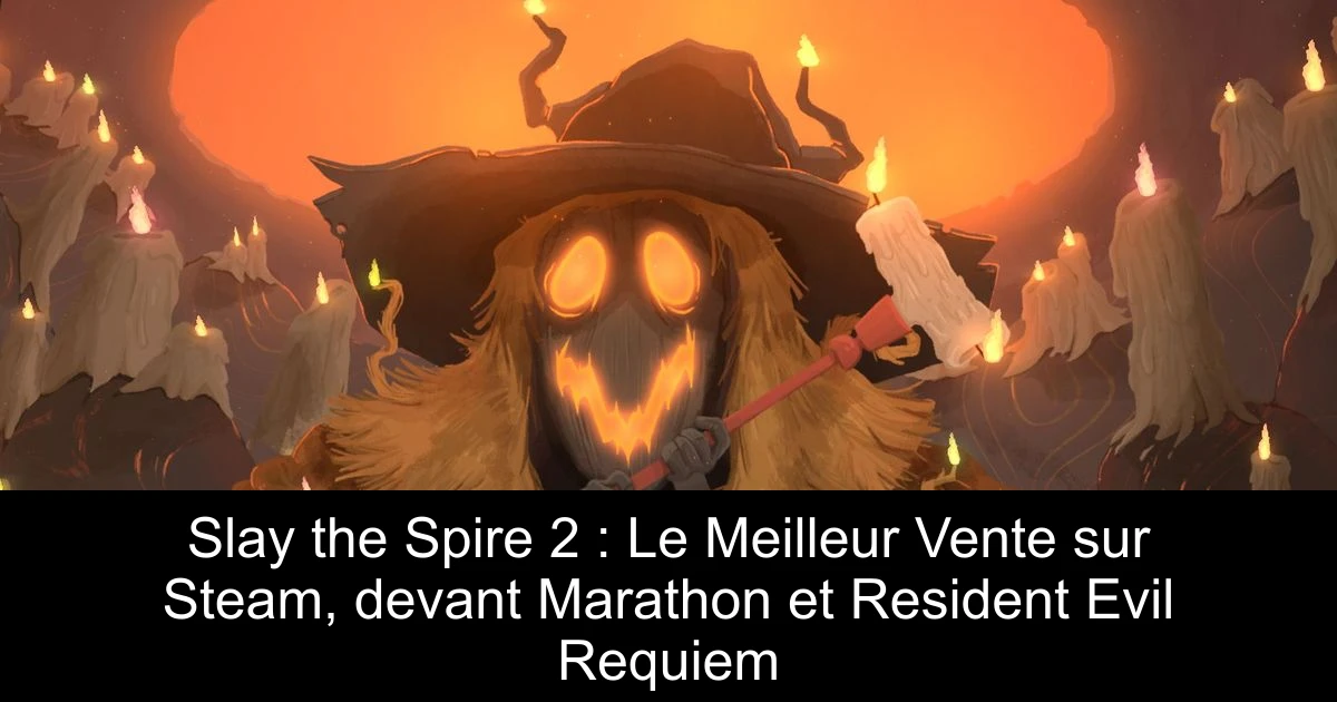 Slay the Spire 2 : Le Meilleur Vente sur Steam, devant Marathon et Resident Evil Requiem