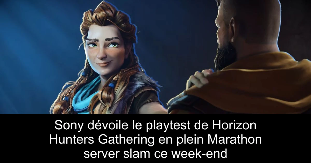 Sony dévoile le playtest de Horizon Hunters Gathering en plein Marathon server slam ce week-end