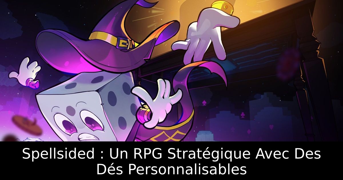 Spellsided : Un RPG Stratégique Avec Des Dés Personnalisables