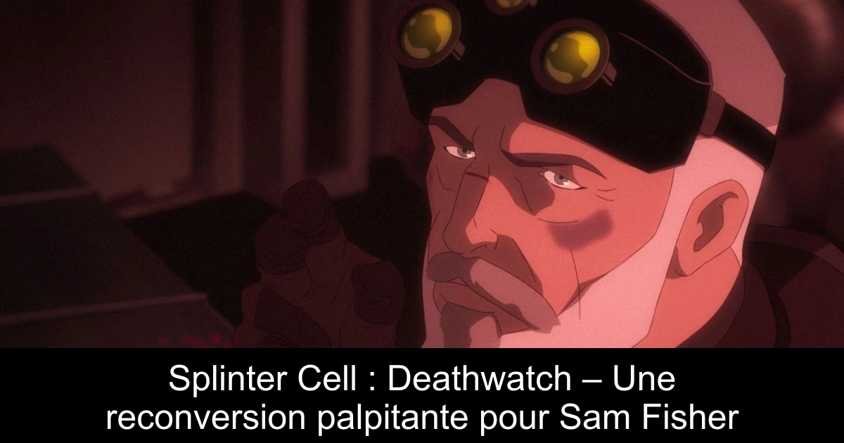 Splinter Cell : Deathwatch – Une reconversion palpitante pour Sam Fisher