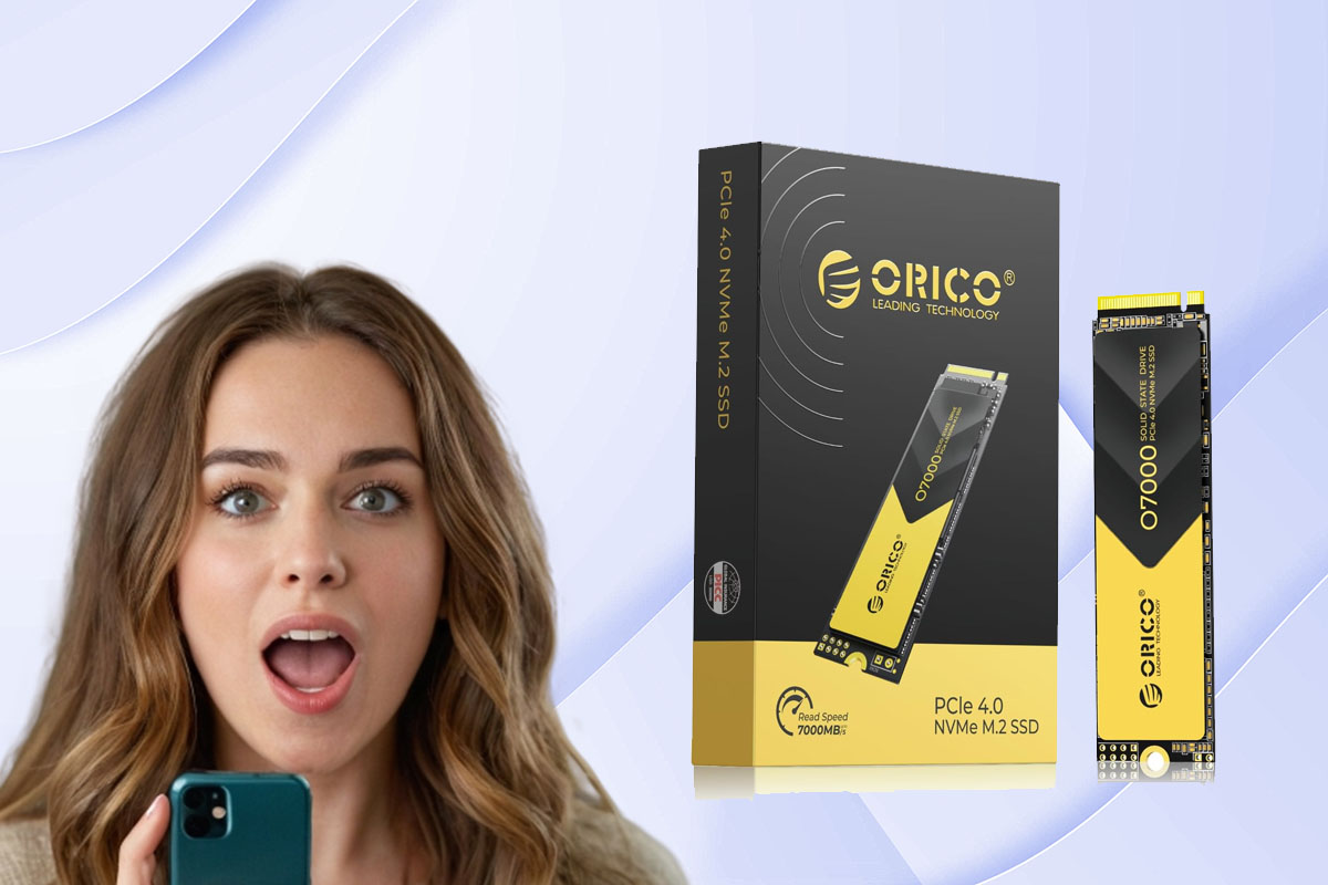 SSD PS5 4To pas cher : Test du ORICO O7000 PCIe 4.0 – Jusqu’à 7000 Mo/s pour moins de 220 € sur Amazon