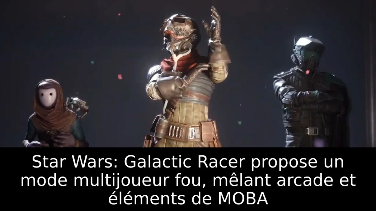 Star Wars: Galactic Racer propose un mode multijoueur fou, mêlant arcade et éléments de MOBA