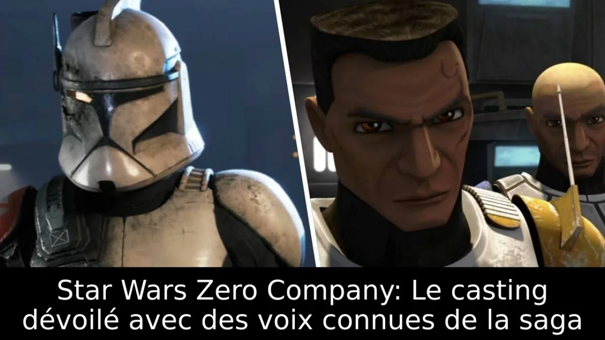 Star Wars Zero Company: Le casting dévoilé avec des voix connues de la saga