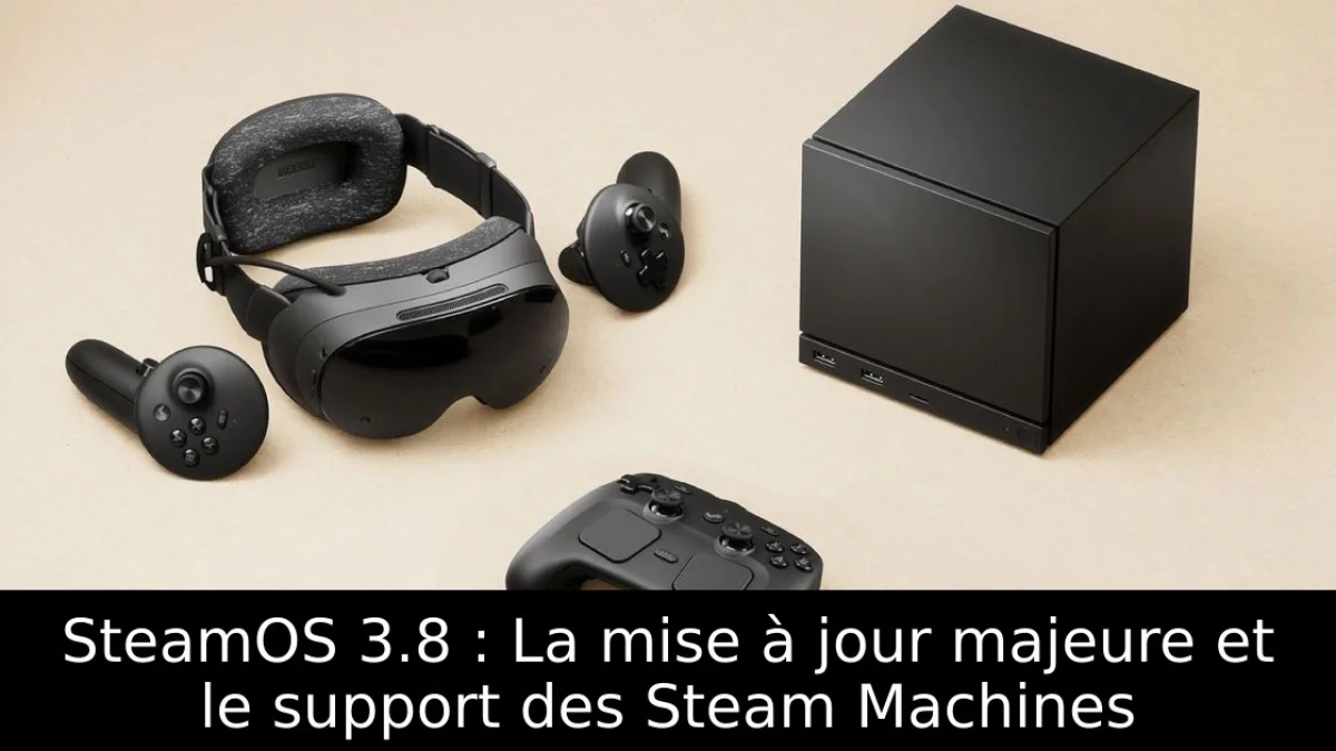 SteamOS 3.8 : La mise à jour majeure et le support des Steam Machines