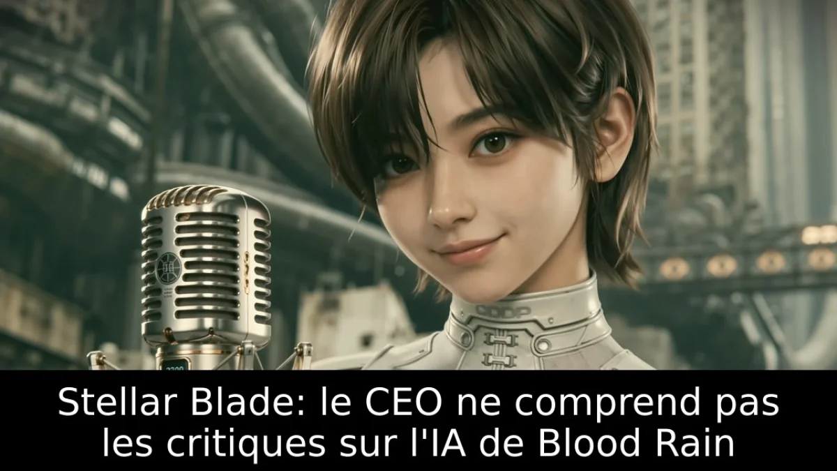 Stellar Blade: le CEO ne comprend pas les critiques sur l'IA de Blood Rain