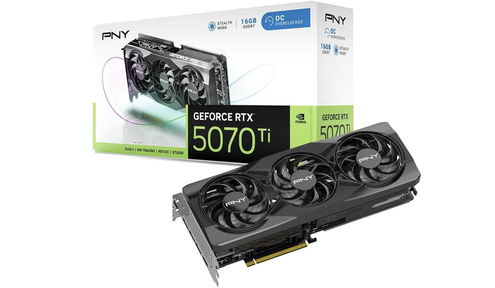 Test de la PNY GeForce RTX 5070 Ti 16 Go OC : Performance et Efficacité