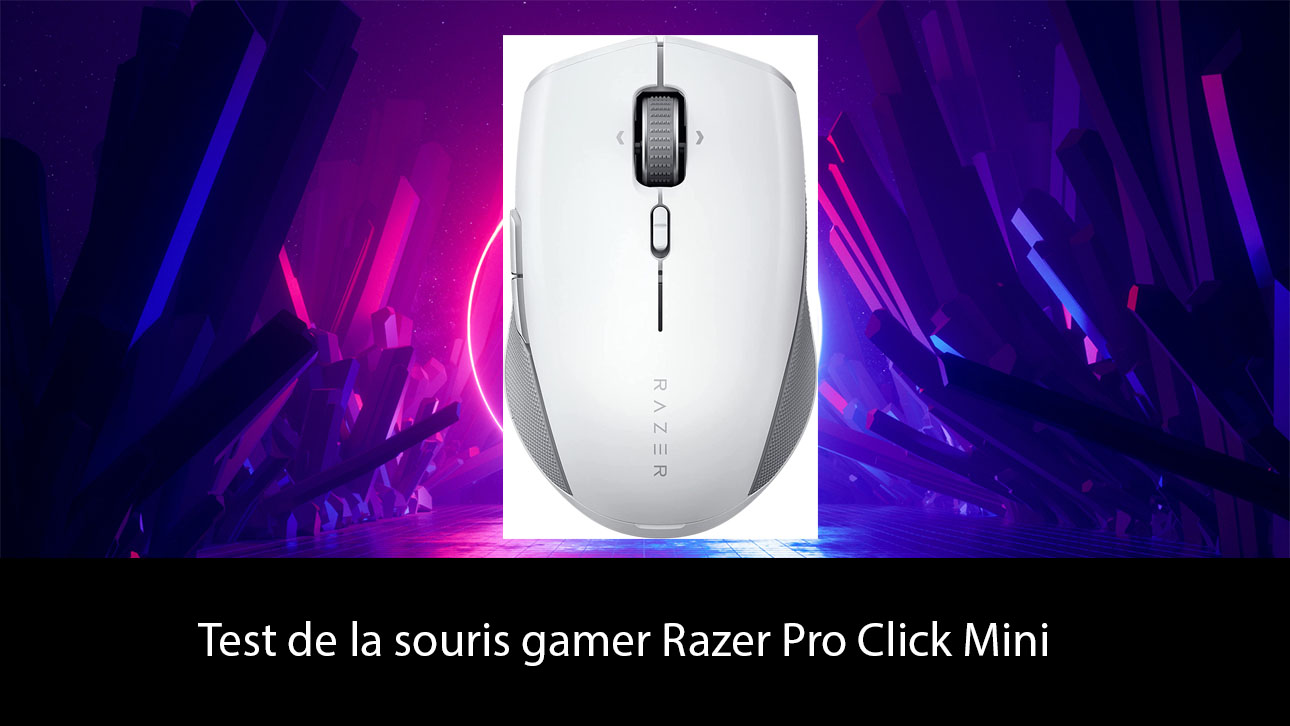 Test de la souris gamer Razer Pro Click Mini