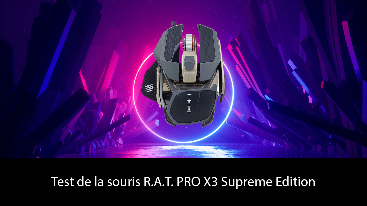 Test de la souris R.A.T. PRO X3 Supreme Edition