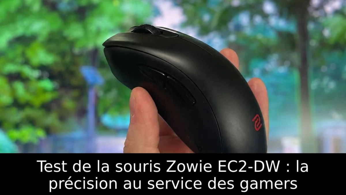 Test de la souris Zowie EC2-DW : la précision au service des gamers