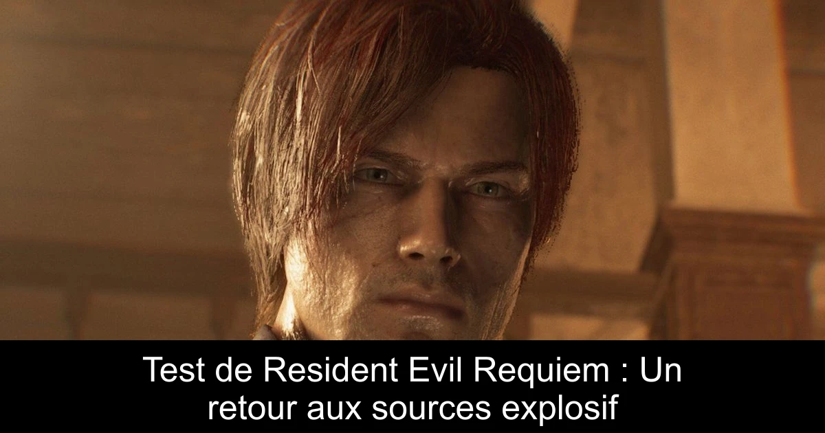 Test de Resident Evil Requiem : Un retour aux sources explosif