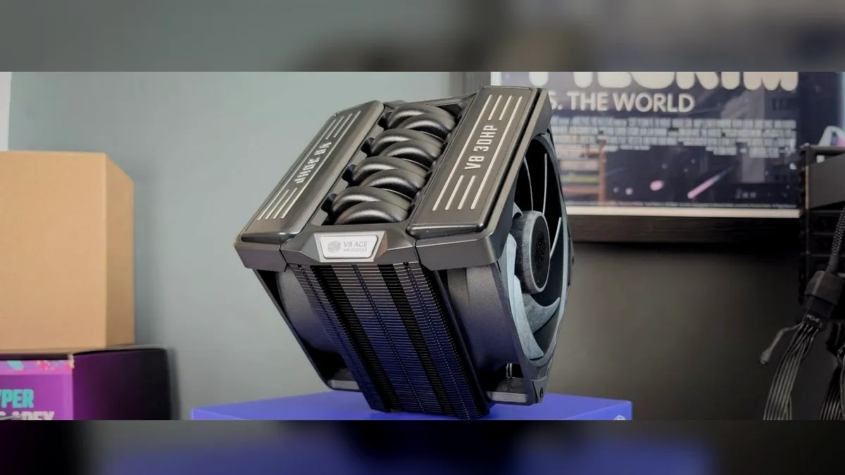 Test du Cooler Master V8 Ace 3DHP: Performance et Style au Rendez-vous