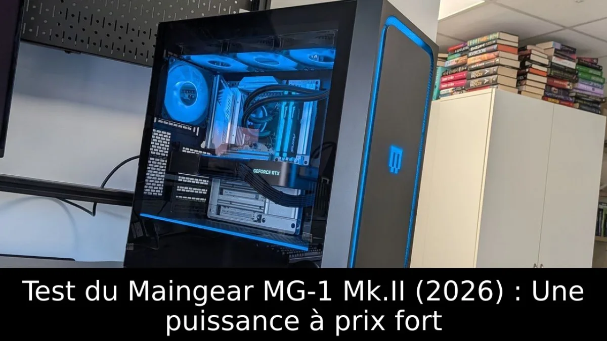 Test du Maingear MG-1 Mk.II (2026) : Une puissance à prix fort