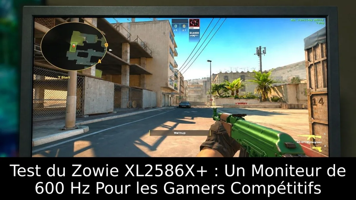 Test du Zowie XL2586X+ : Un Moniteur de 600 Hz Pour les Gamers Compétitifs