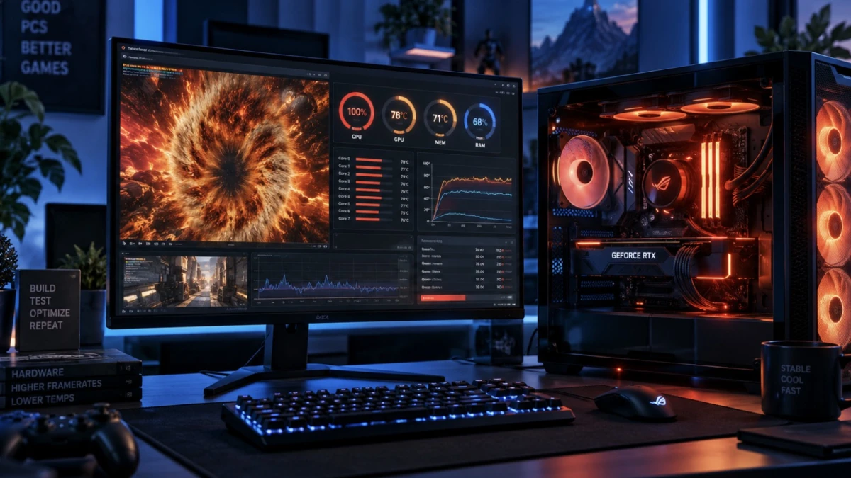 Tester la stabilité et les températures d’un nouveau PC