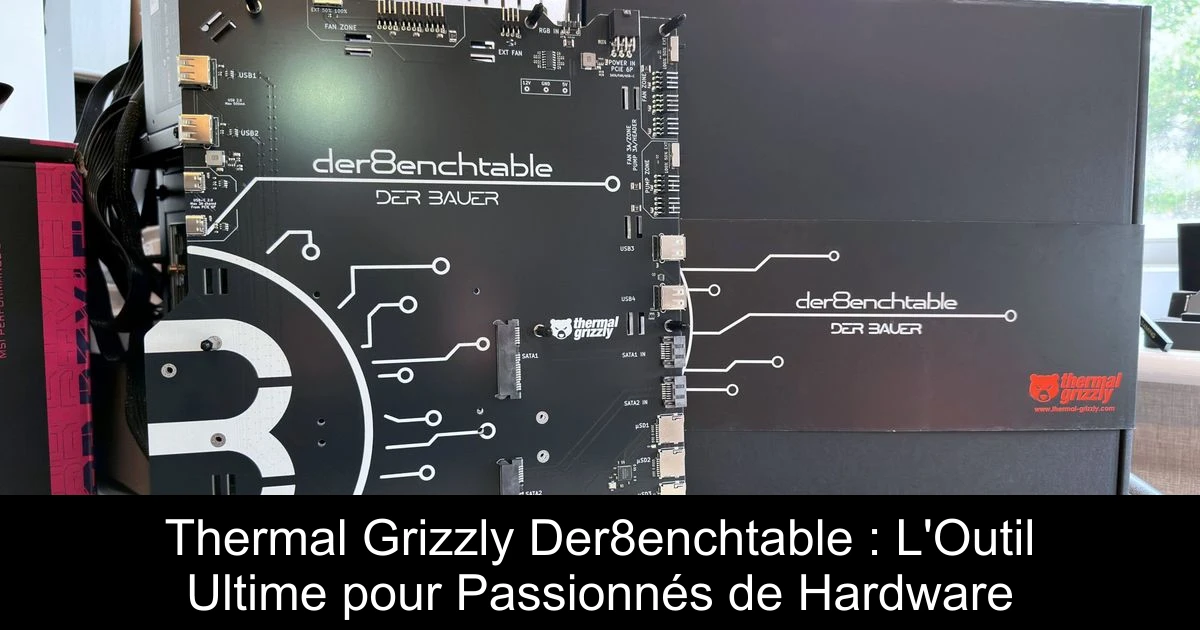 Thermal Grizzly Der8enchtable : L'Outil Ultime pour Passionnés de Hardware