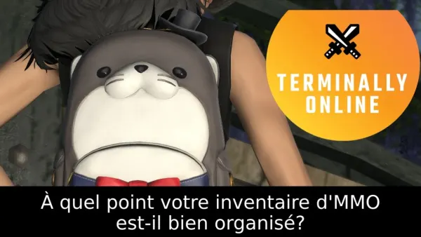 À quel point votre inventaire d'MMO est-il bien organisé?