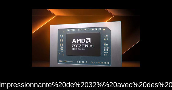 AMD affiche une croissance impressionnante de 32% avec des ventes de puces exceptionnelles