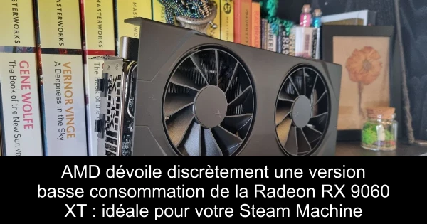 AMD dévoile discrètement une version basse consommation de la Radeon RX 9060 XT : idéale pour votre Steam Machine
