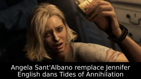Angela Sant'Albano remplace Jennifer English dans Tides of Annihilation