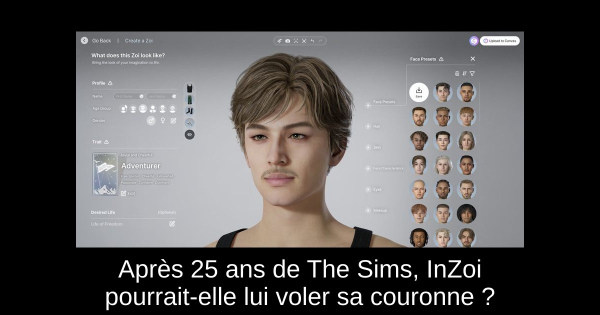 Après 25 ans de The Sims, InZoi pourrait-elle lui voler sa couronne ?