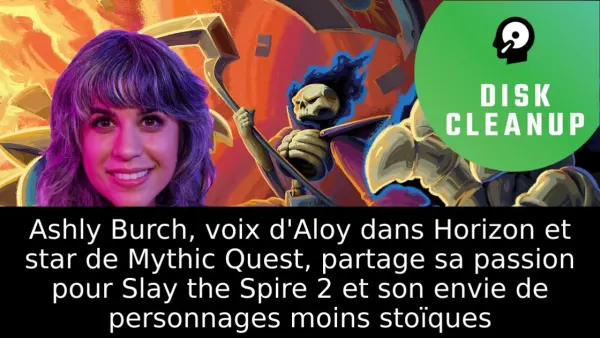 Ashly Burch, voix d'Aloy dans Horizon et star de Mythic Quest, partage sa passion pour Slay the Spire 2 et son envie de personnages moins stoïques