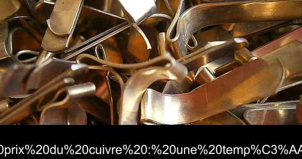 Augmentation de 12% des prix du cuivre : une tempête sur les composants PC