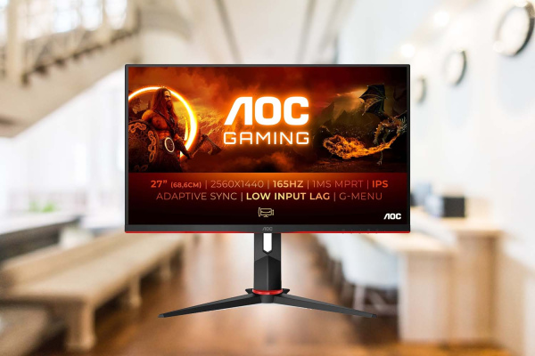 Avis AOC Q27G2S : L'Écran Gaming 27" QHD 165 Hz 1 ms
