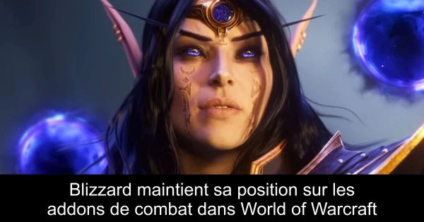 Blizzard maintient sa position sur les addons de combat dans World of Warcraft
