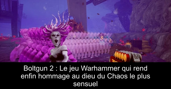 Boltgun 2 : Le jeu Warhammer qui rend enfin hommage au dieu du Chaos le plus sensuel