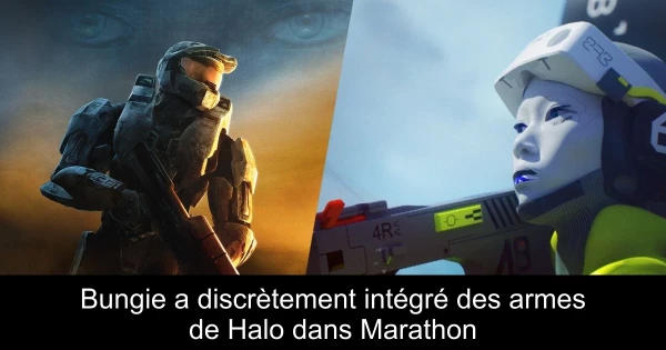 Bungie a discrètement intégré des armes de Halo dans Marathon