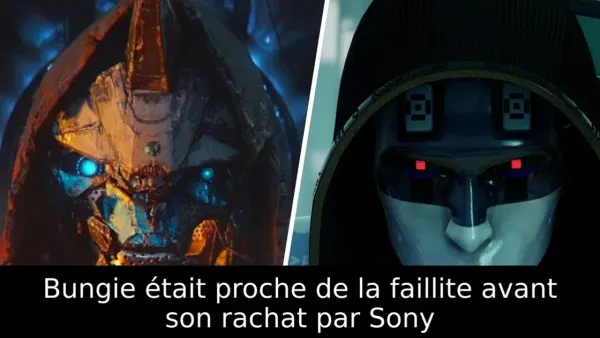 Bungie était proche de la faillite avant son rachat par Sony