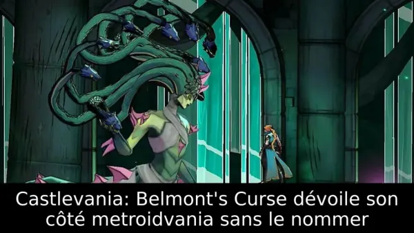 Castlevania: Belmont's Curse dévoile son côté metroidvania sans le nommer