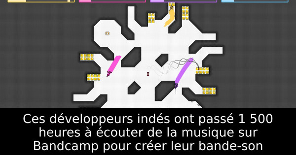 Ces développeurs indés ont passé 1 500 heures à écouter de la musique sur Bandcamp pour créer leur bande-son