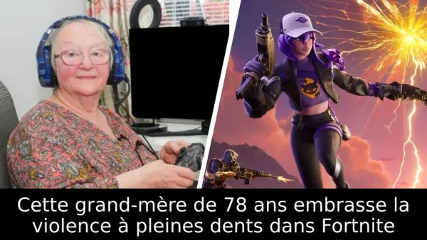 Cette grand-mère de 78 ans embrasse la violence à pleines dents dans Fortnite