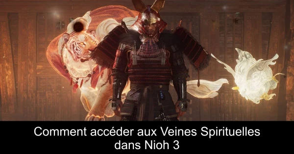 Comment accéder aux Veines Spirituelles dans Nioh 3