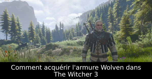 Comment acquérir l'armure Wolven dans The Witcher 3
